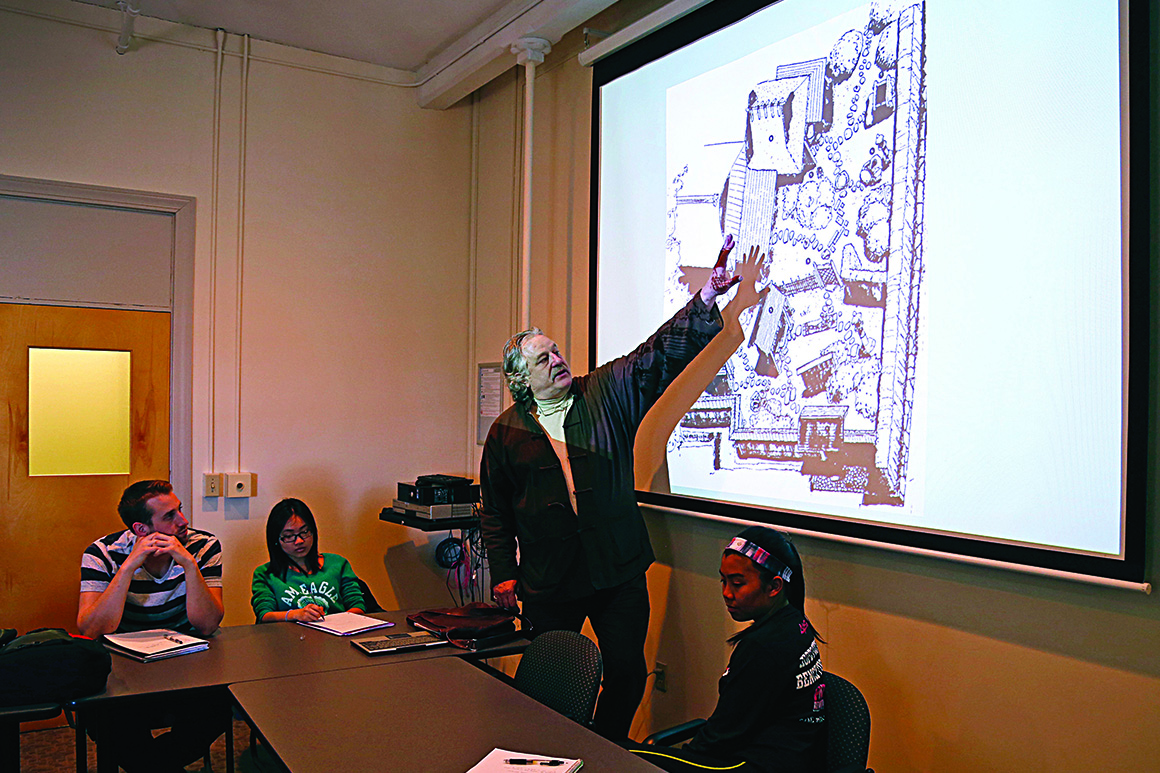 Todd Lewis, professor of religious studies, is an expert on Buddhism, Hinduism and East Asian religions.
