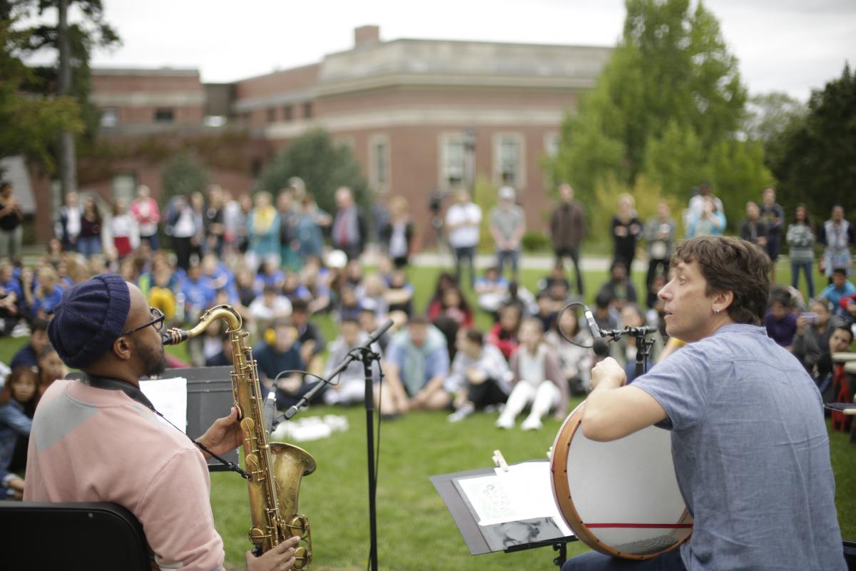 Silkroad musicians perform at Holy Cross