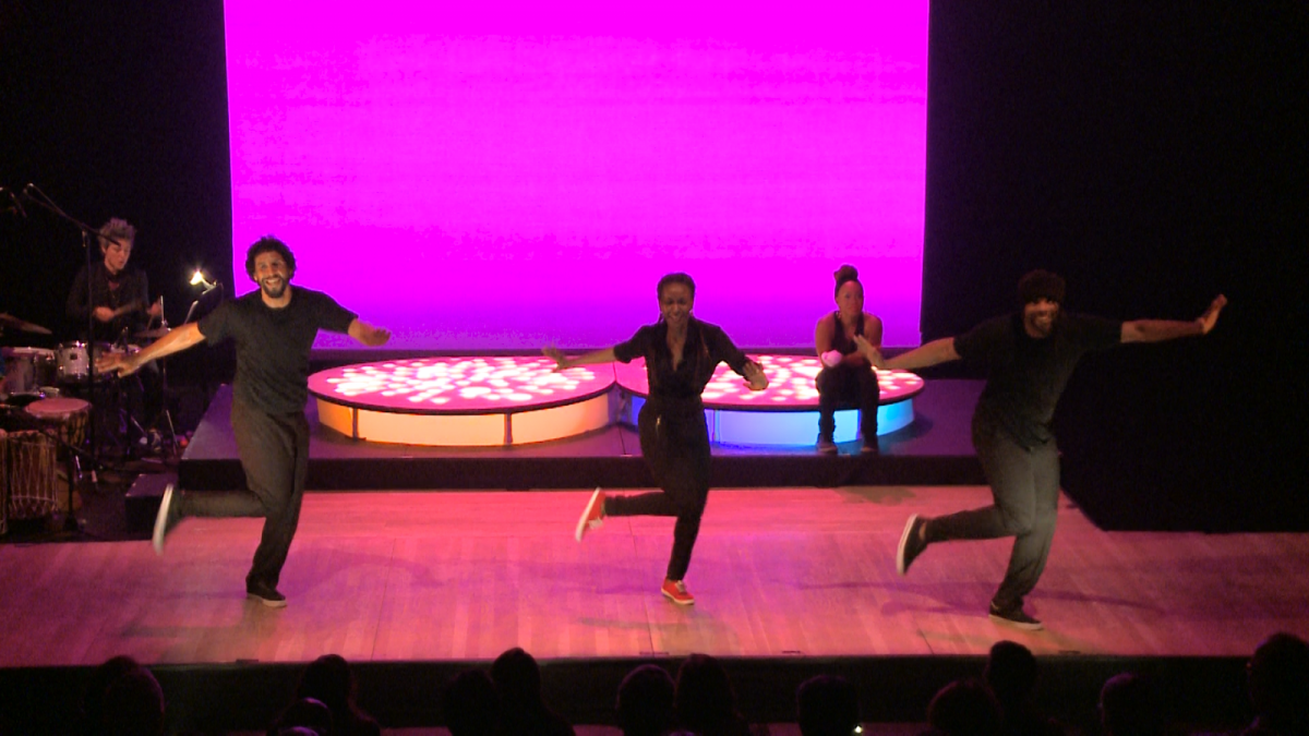 Stage shot from And Still You Must Swing