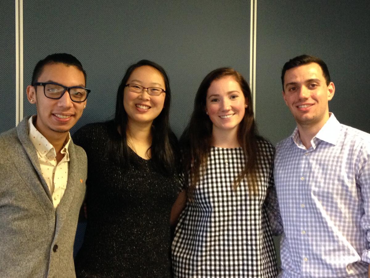 CBL students who presented at the NEFDC Conference.