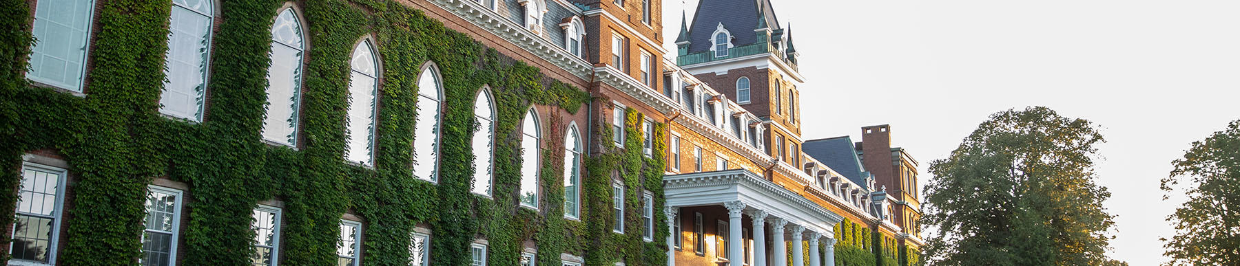 Ivy-covered Fenwick Hall 