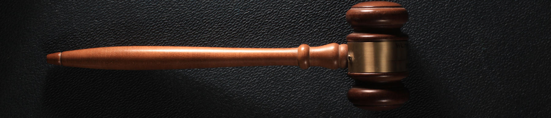 Wooden gavel