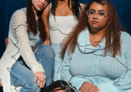 group of students pose at Noche Latina 2024