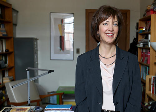 Cynthia Hooper, associate professor of history and director of Russian and Eastern European Studies. Photo by Tom Rettig