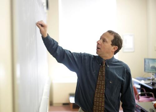 Victor Matheson, professor of economics. Photo by Tom Rettig