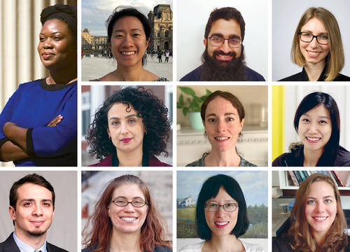 collage of faculty headshots