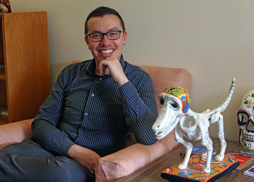 Alvaro Jarrin, associate professor of anthropology. Photo by Austin Bosworth