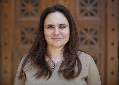 Selina Gallo-Cruz, associate professor of sociology. Photo by Tom Rettig