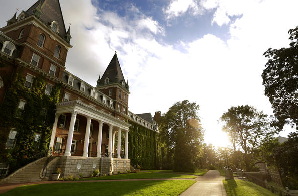 Ivy-covered Fenwick Hall 