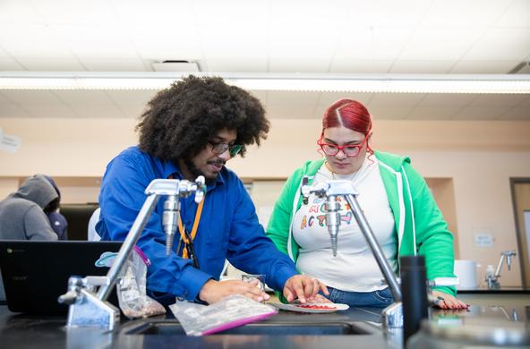 Photo of students from North High