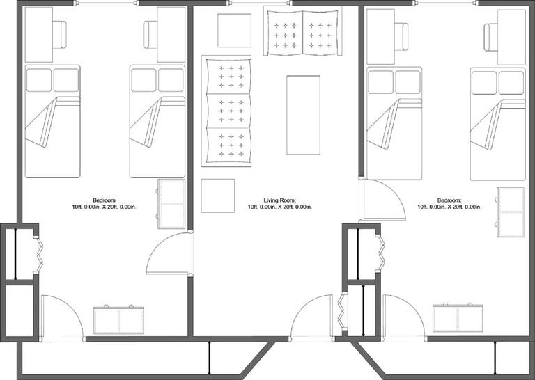 alumni and carlin hall floor plan