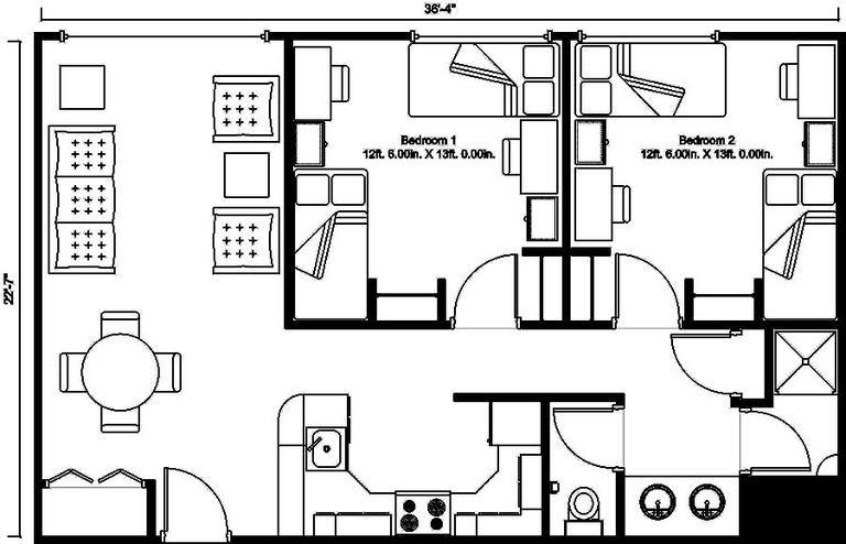 floor plan of Williams Hall