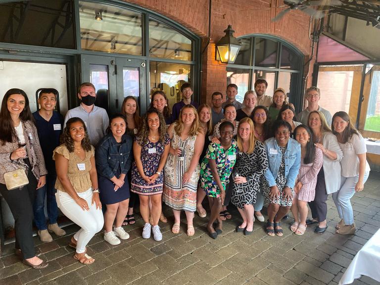 Young alums gather for a community engagement event