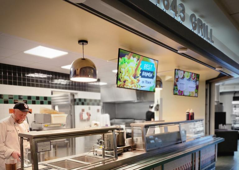 1843 grill ramen station chef