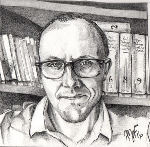 Peter Fritz Self Portrait