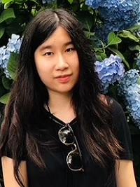 black hair student in black top