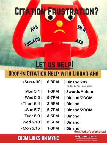 Citation frustration station poster
