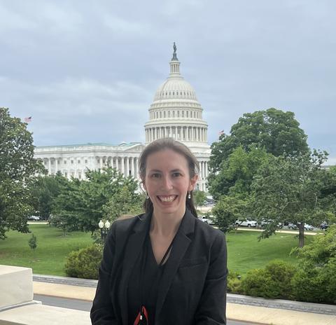 A headshot of Erin Mayo