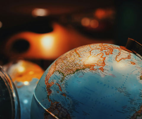 Global Health a globe